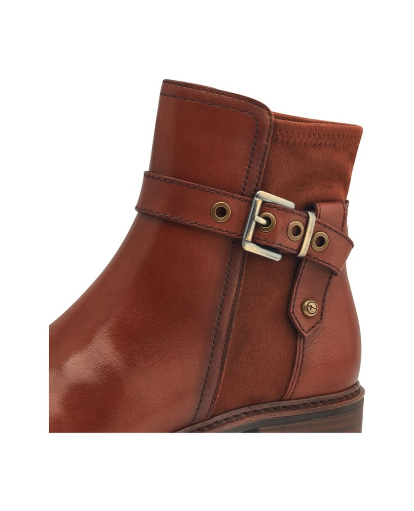 TAMARIS-Stiefelette-cognac