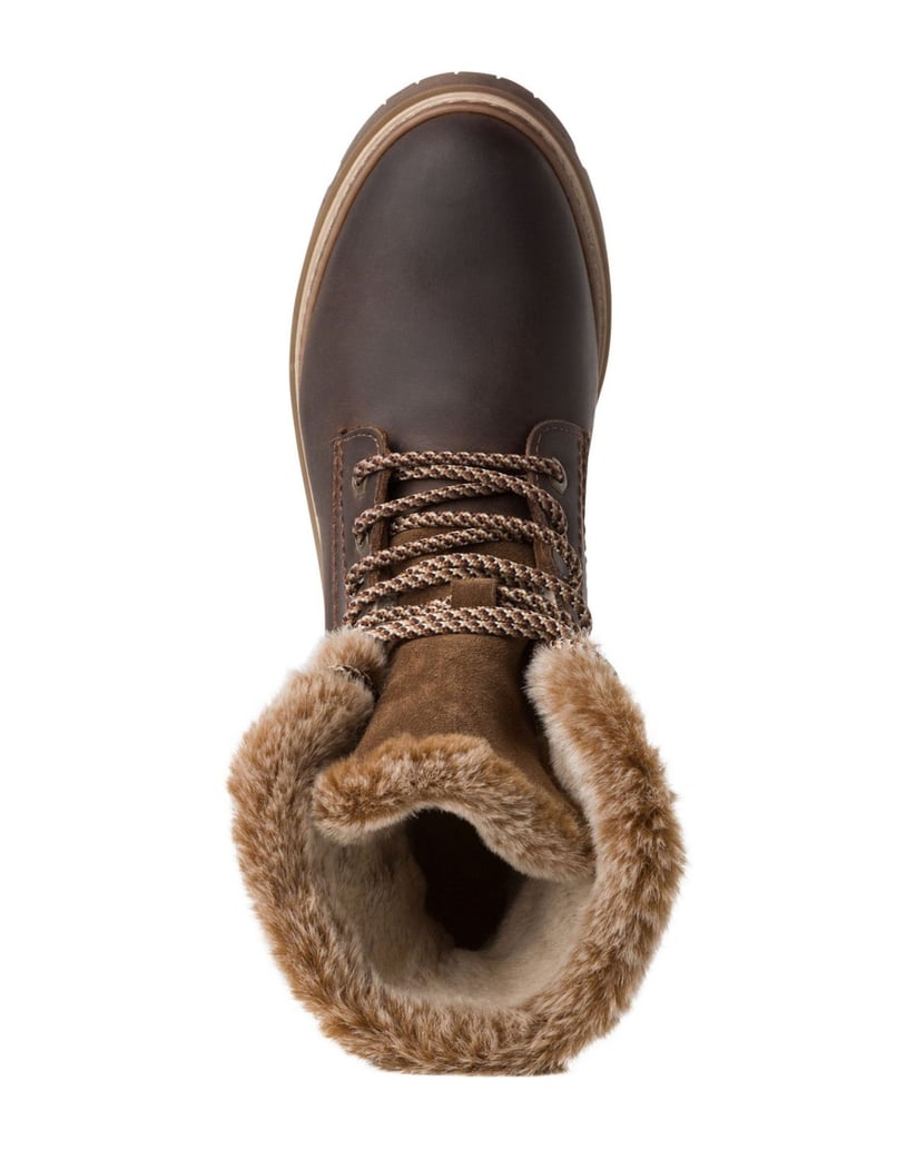 TAMARIS-Stiefelette-braun-kombiniert