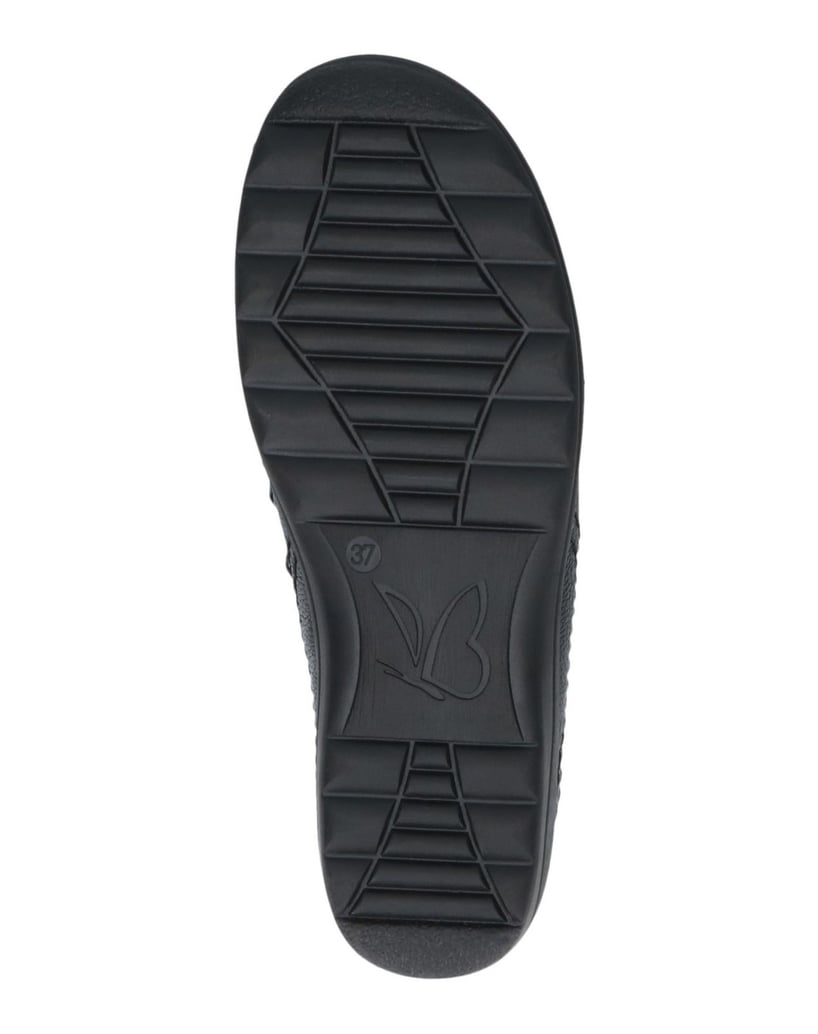 Caprice-Slipper-schwarz