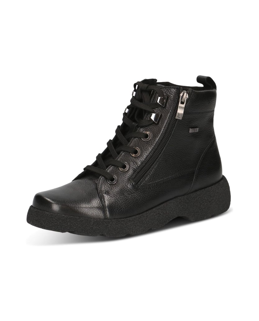 Caprice-Stiefelette-schwarz