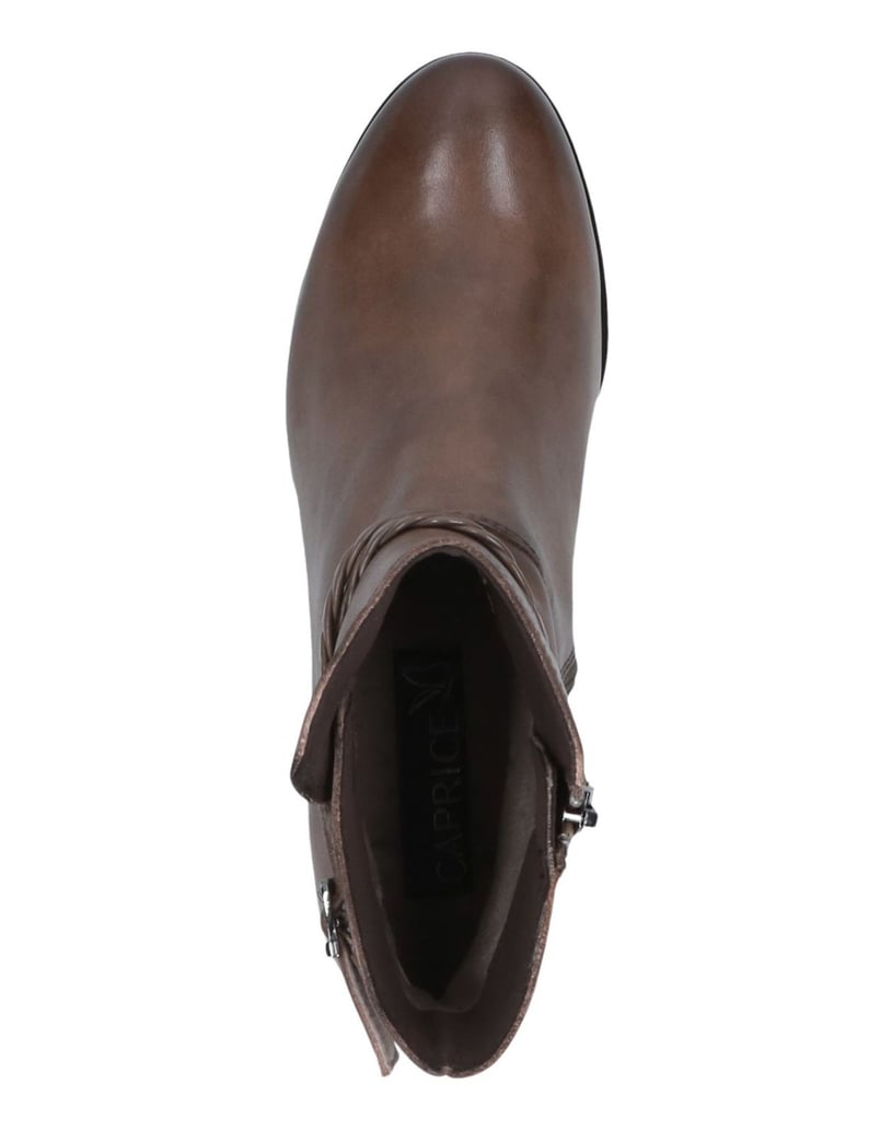 Caprice-Stiefelette-schwarz