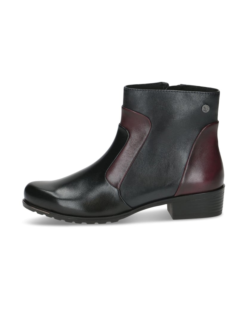 Caprice-Stiefelette-schwarz