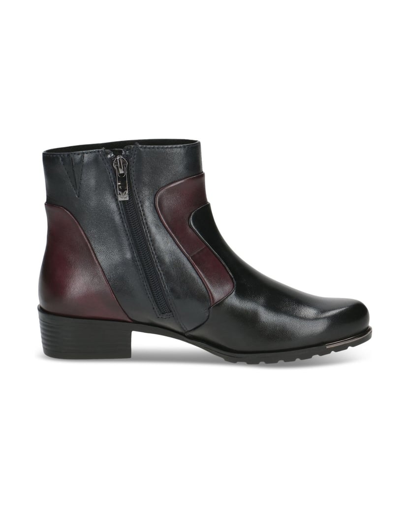 Caprice-Stiefelette-schwarz