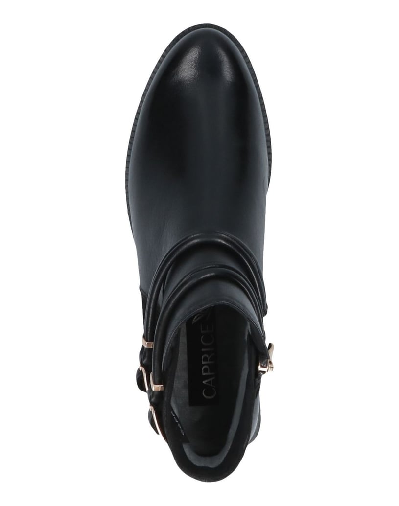 Caprice-Stiefelette-schwarz