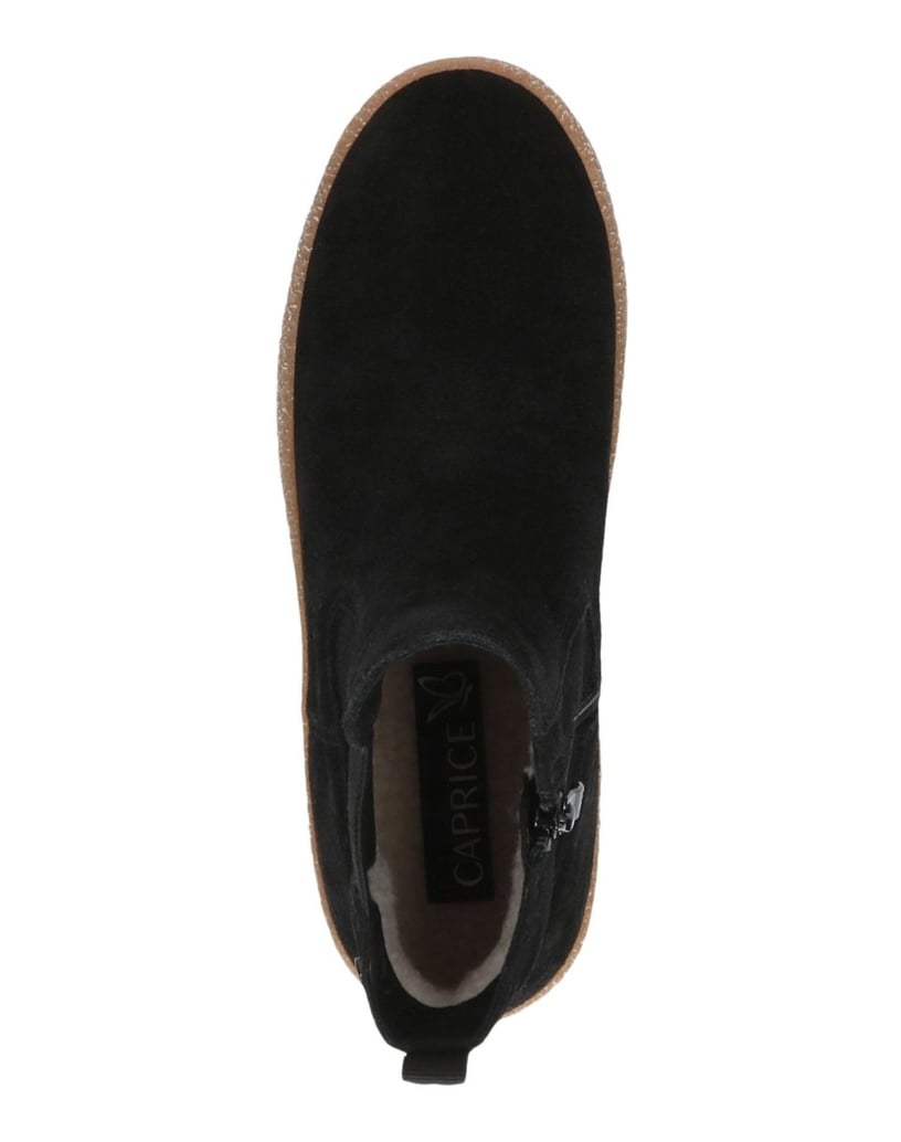 Caprice-Stiefelette-schwarz