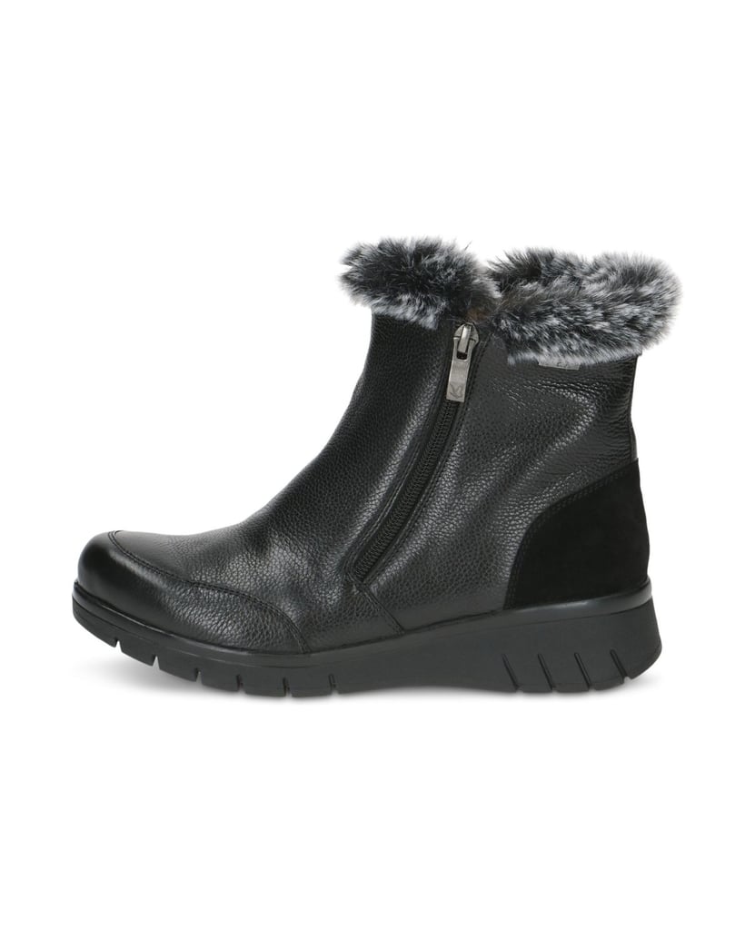 Caprice-Stiefelette-schwarz