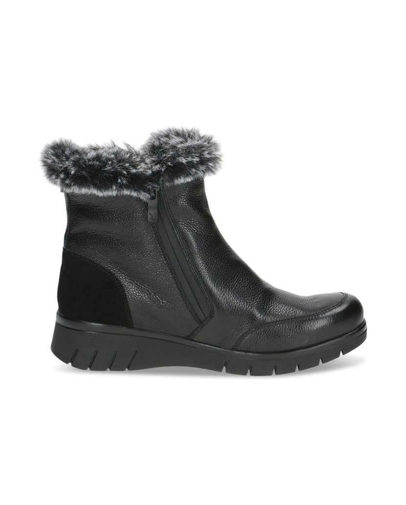 Caprice-Stiefelette-schwarz