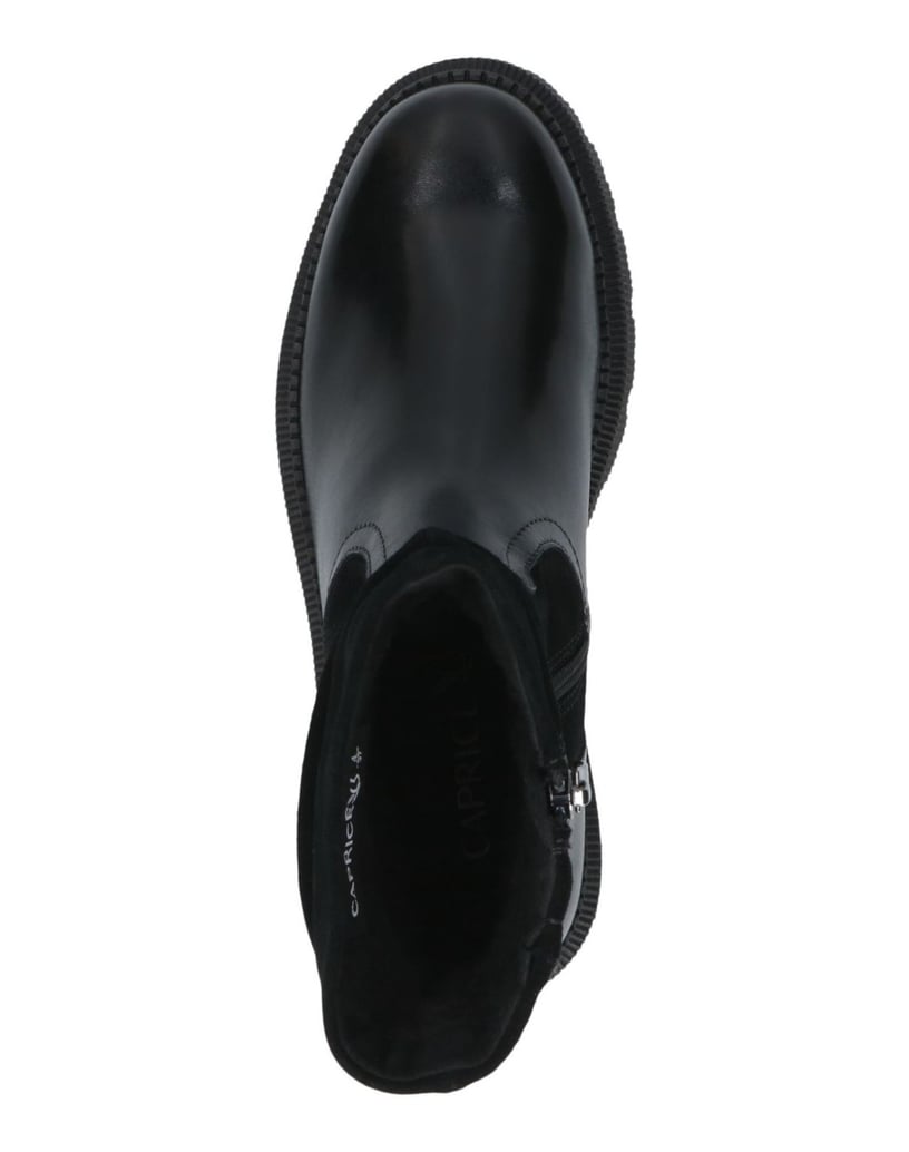 Caprice-Stiefelette-schwarz