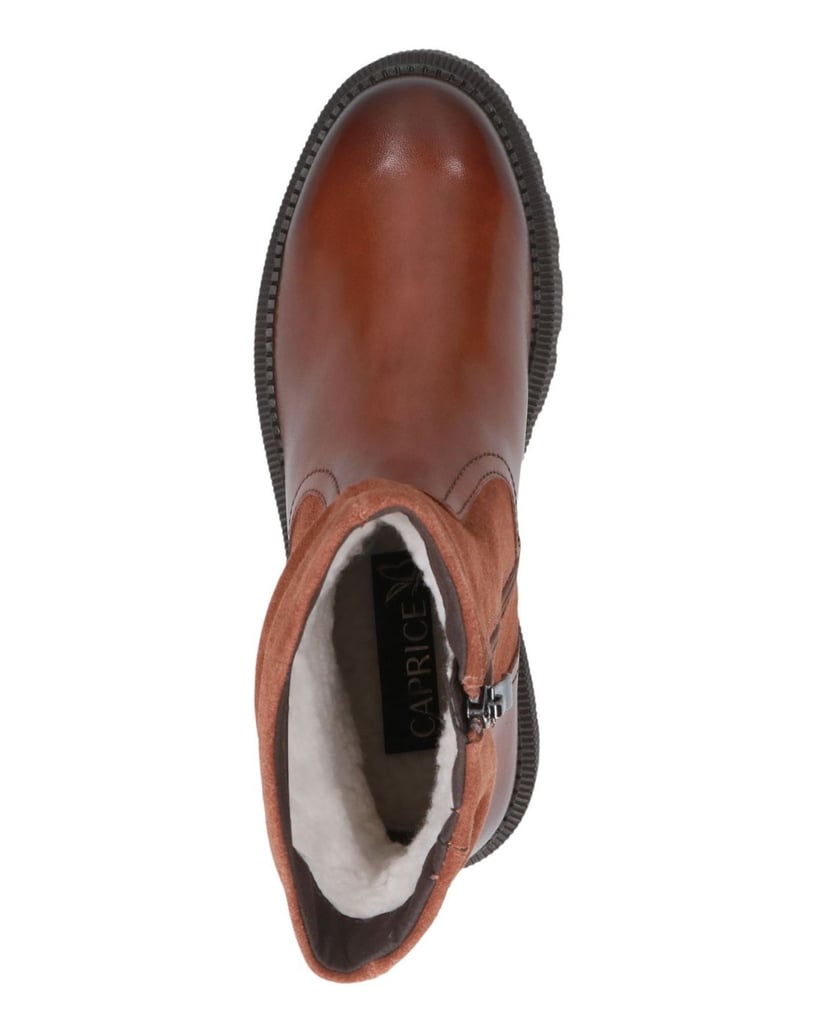 Caprice-Stiefelette-schwarz