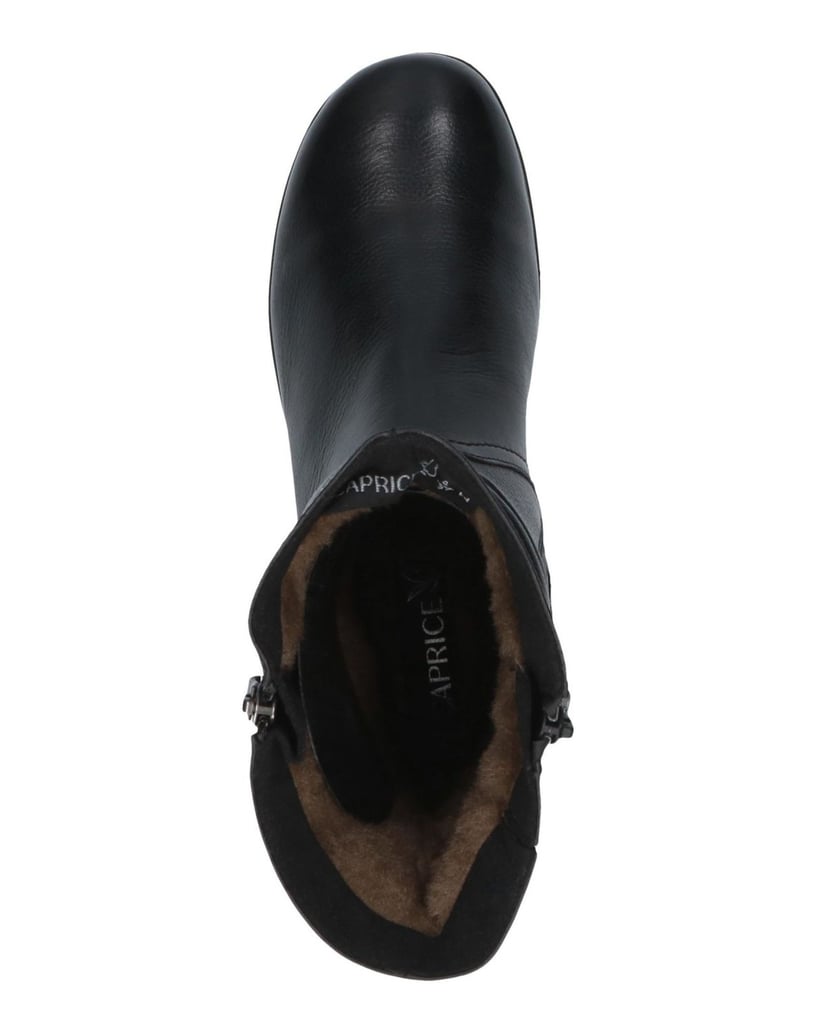 Caprice-Stiefelette-schwarz