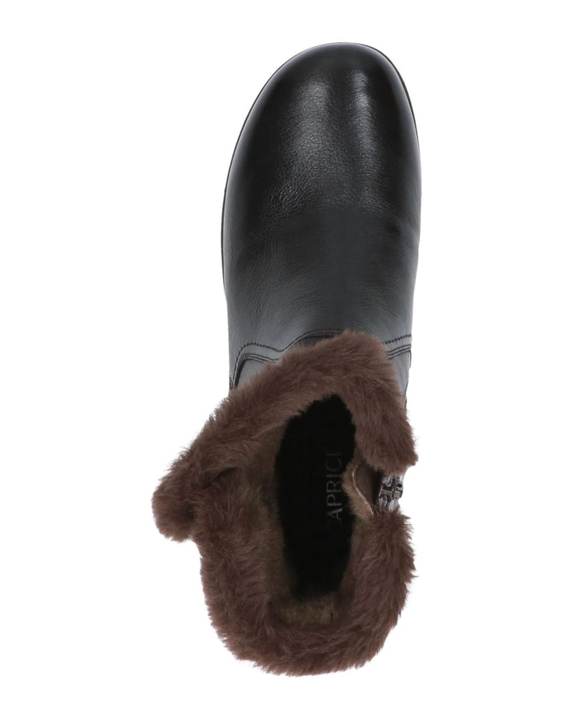 Caprice-Stiefelette-schwarz