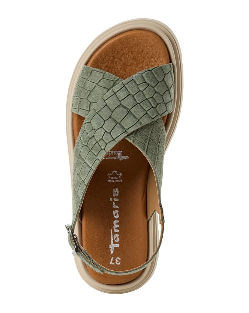 TAMARIS-Sandalette-braun