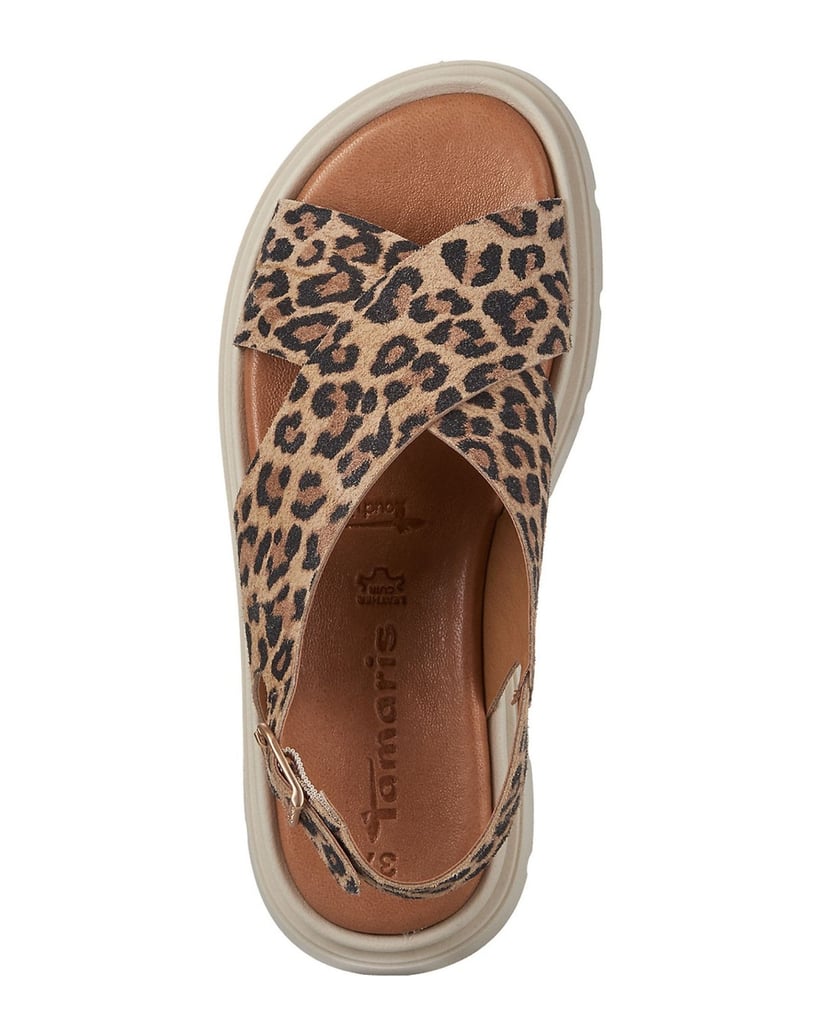 TAMARIS-Sandalette-braun