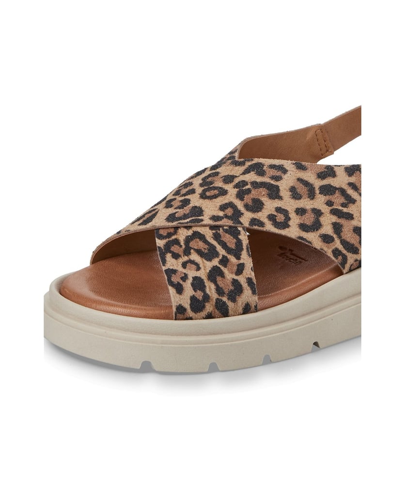 TAMARIS-Sandalette-braun