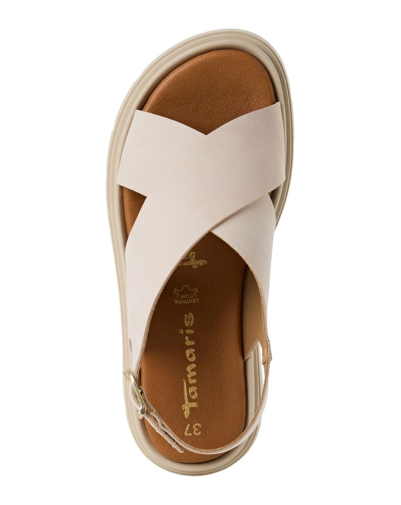 TAMARIS-Sandalette-braun