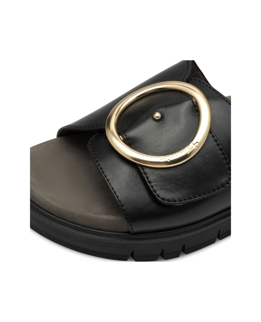 TAMARIS-Pantolette-schwarz