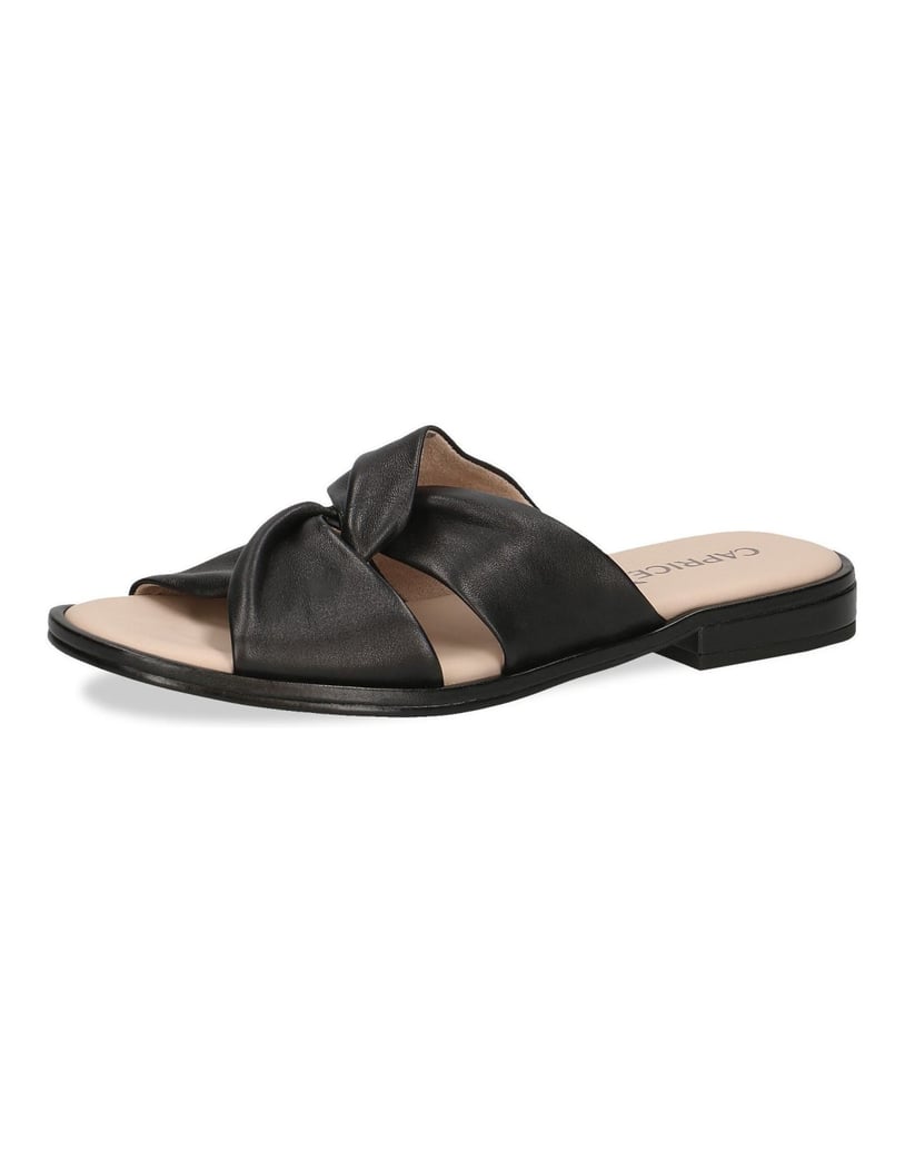 Caprice-Pantolette-schwarz