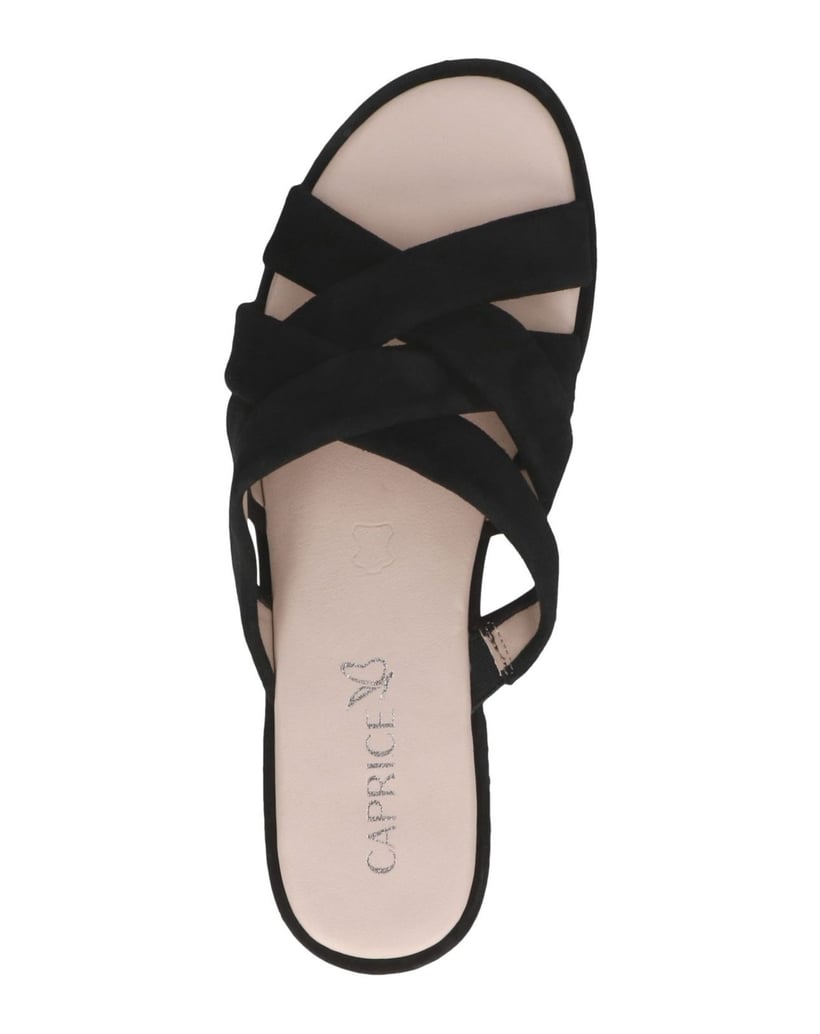 Caprice-Pantolette-schwarz