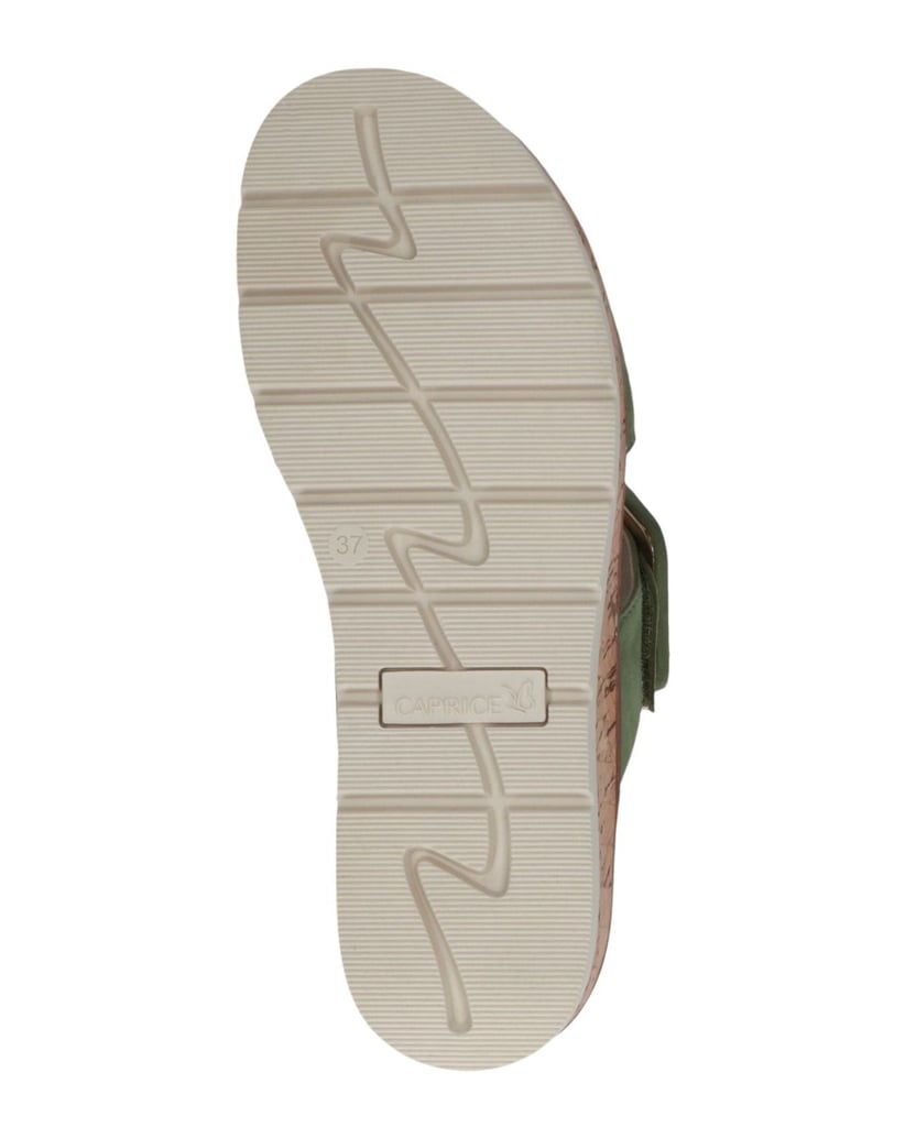 Caprice-Slipper-grün