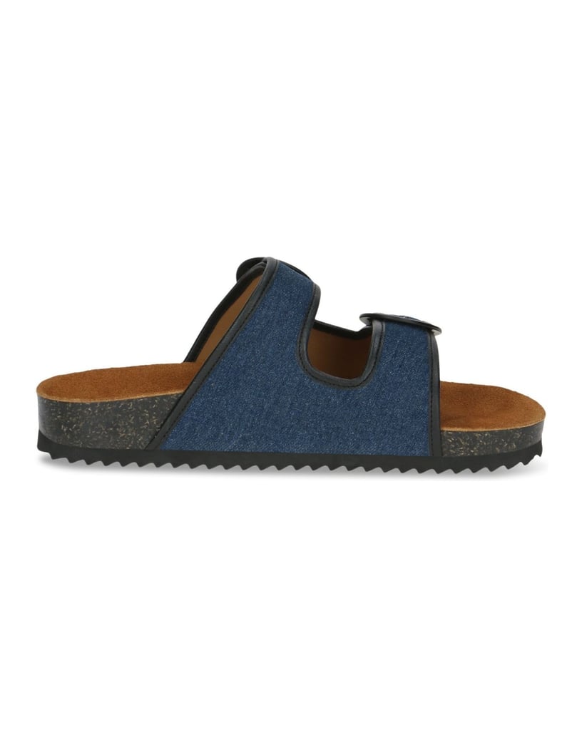 Caprice-Pantolette-blau