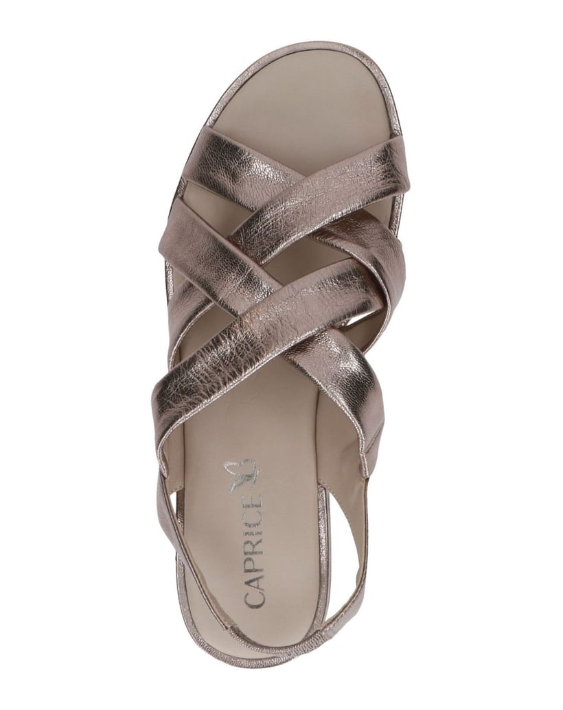 Caprice-Sandale-schwarz