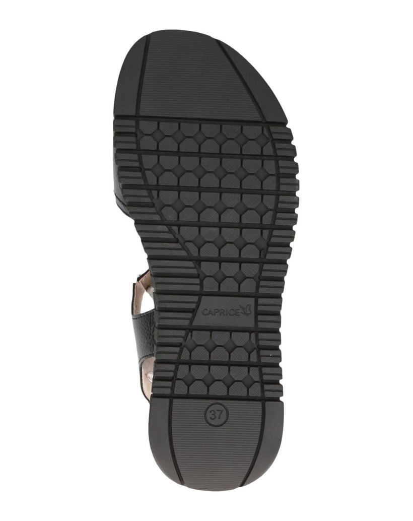 Caprice-Sandalette-schwarz