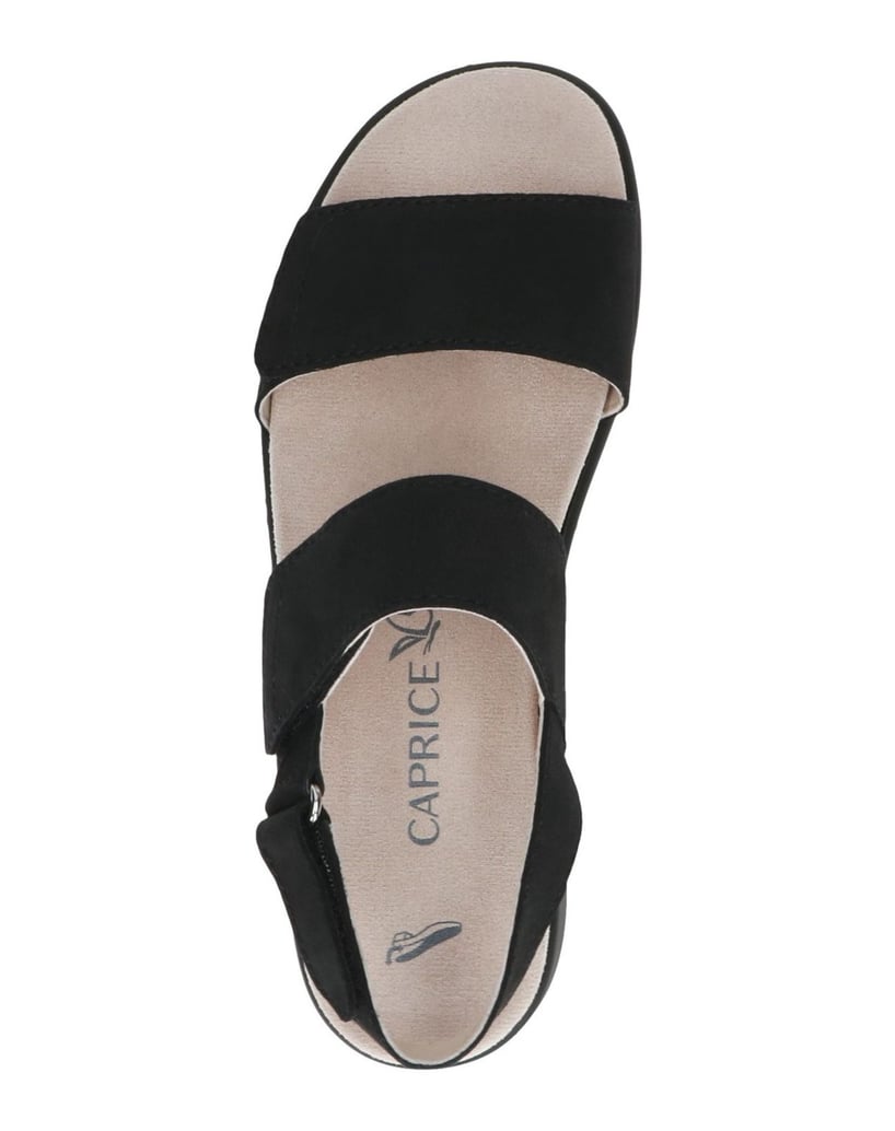 Caprice-Sandale-schwarz