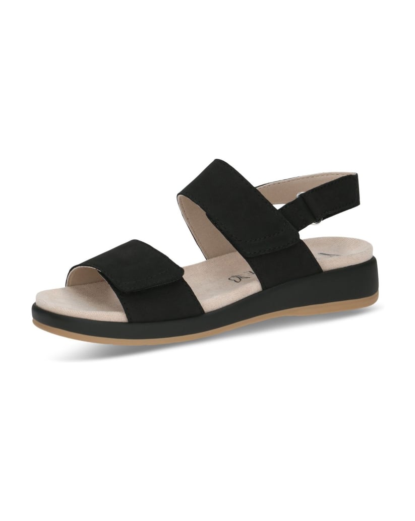 Caprice-Sandale-schwarz
