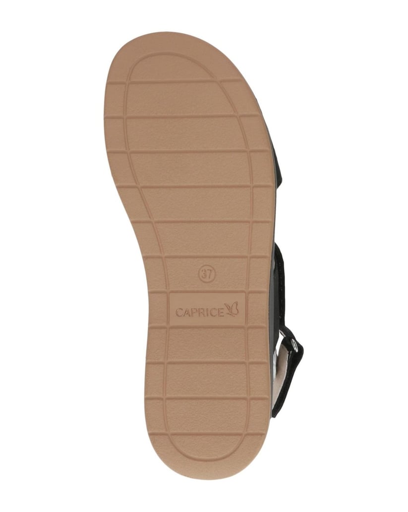 Caprice-Sandale-schwarz