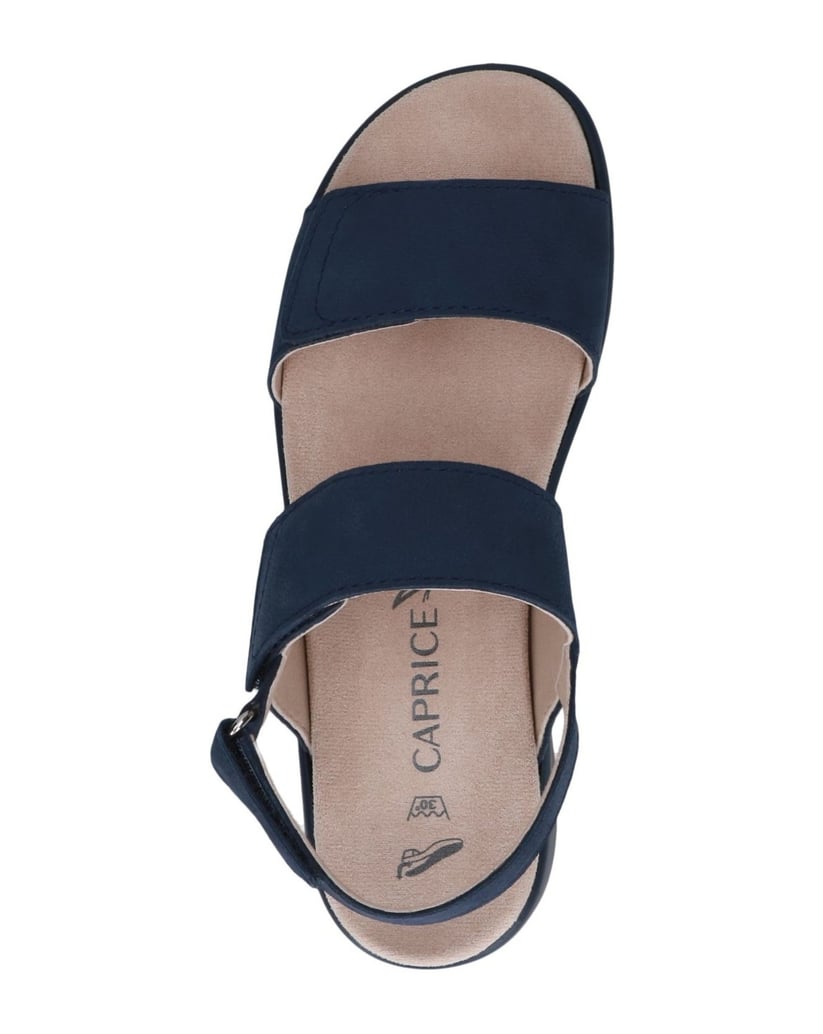 Caprice-Sandale-schwarz