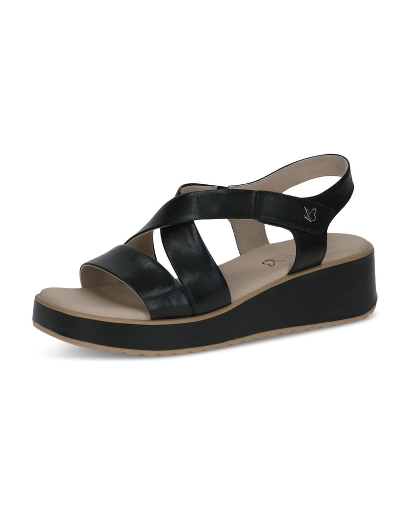 Caprice-Sandale-schwarz