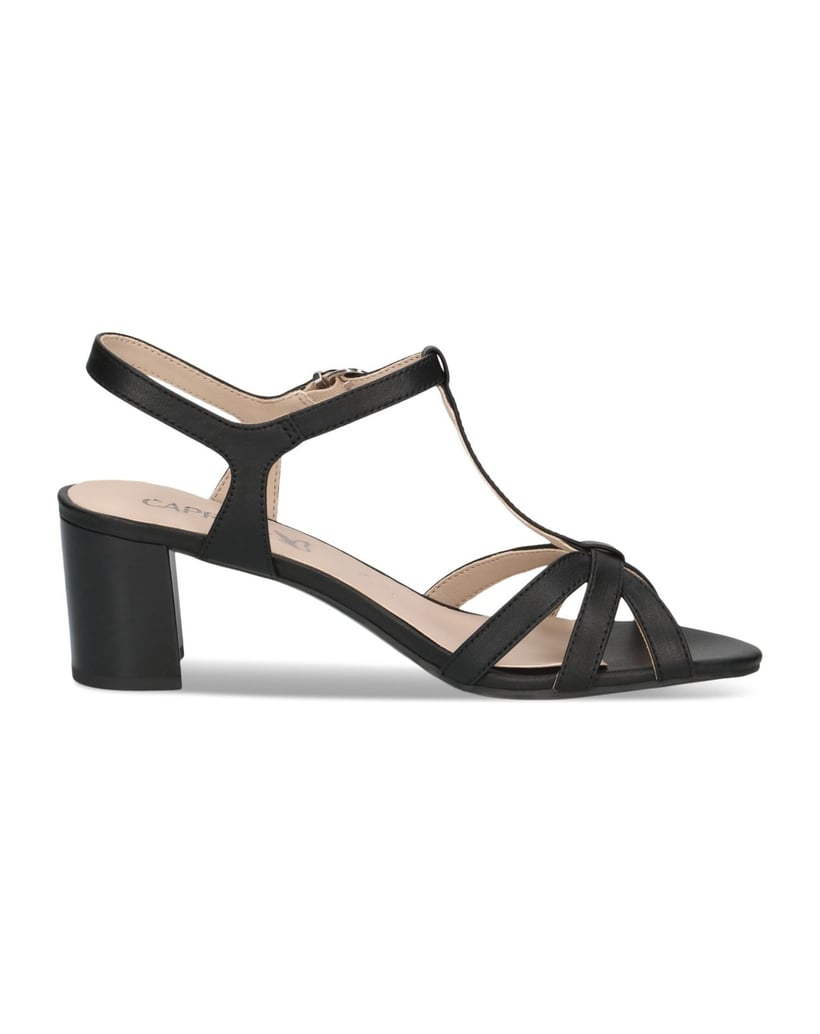 Caprice-Sandalette-schwarz