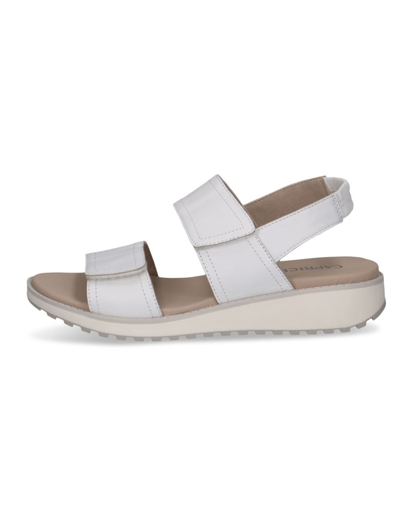 Caprice-Sandale-weiss