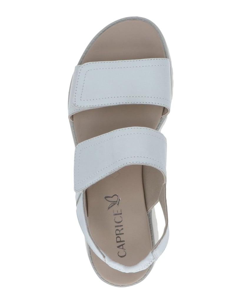 Caprice-Sandale-weiss