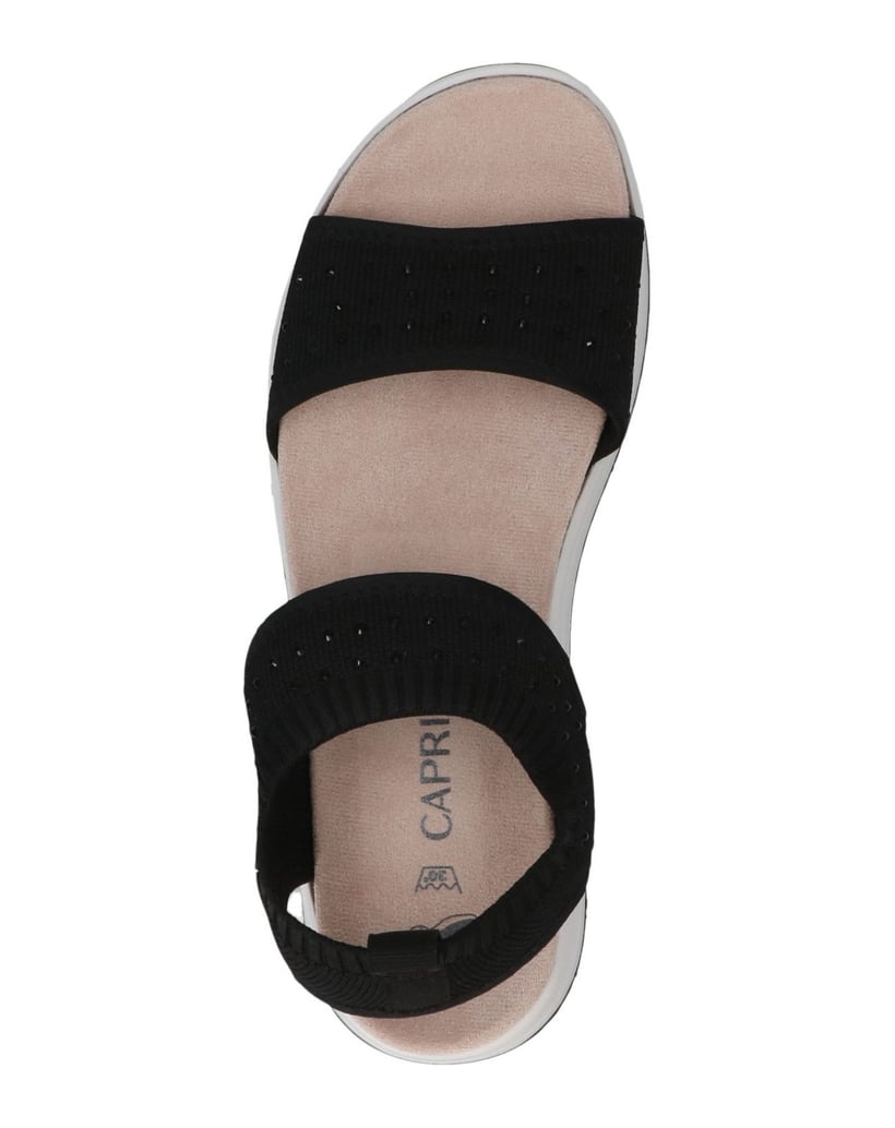 Caprice-Sandale-schwarz