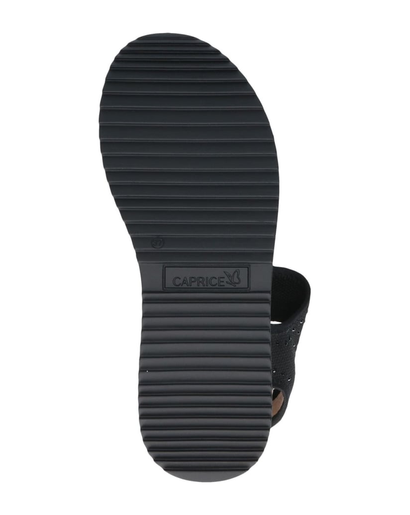 Caprice-Sandale-schwarz