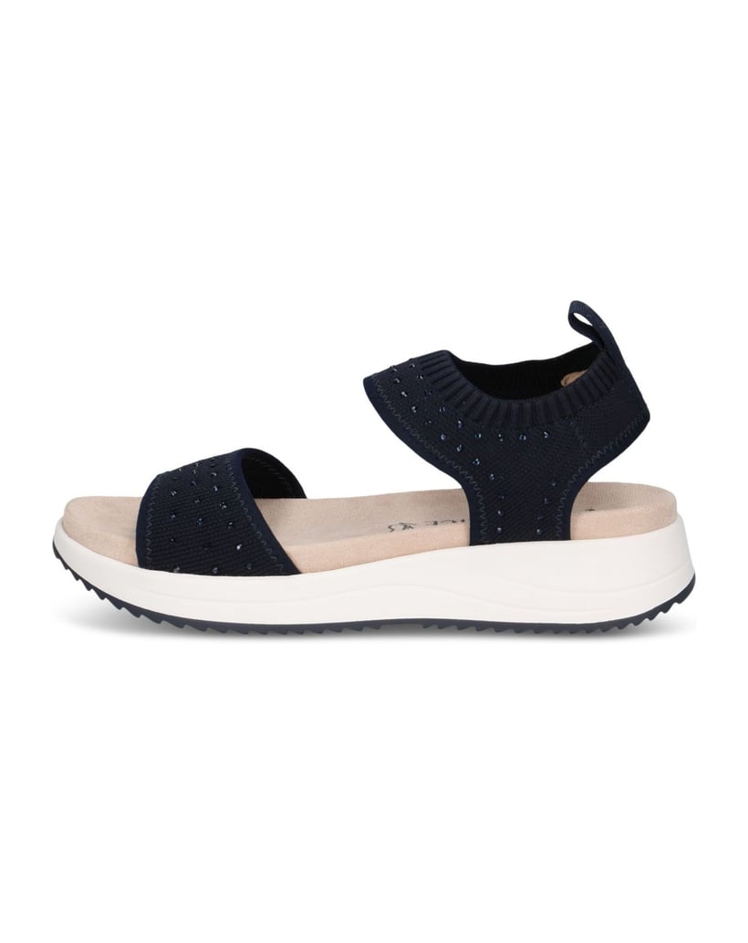 Caprice-Sandale-schwarz