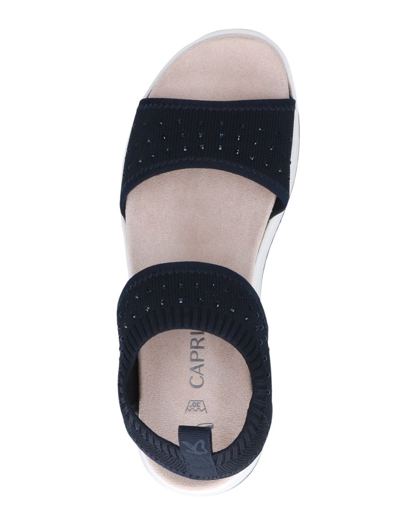 Caprice-Sandale-schwarz