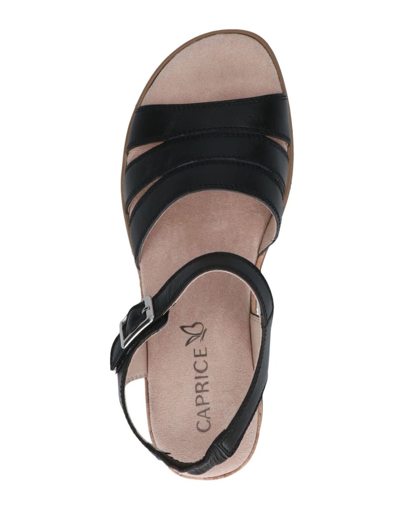 Caprice-Sandalette-schwarz
