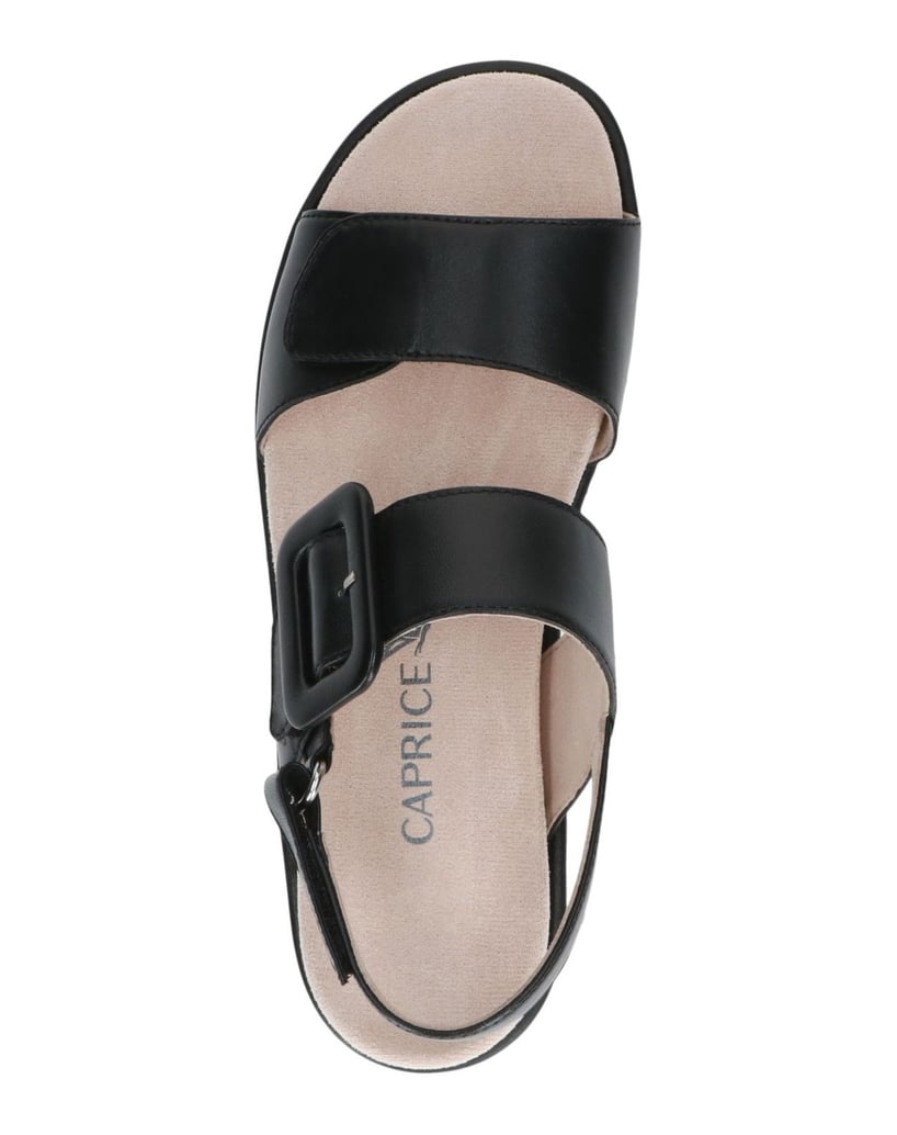 Caprice-Sandale-schwarz