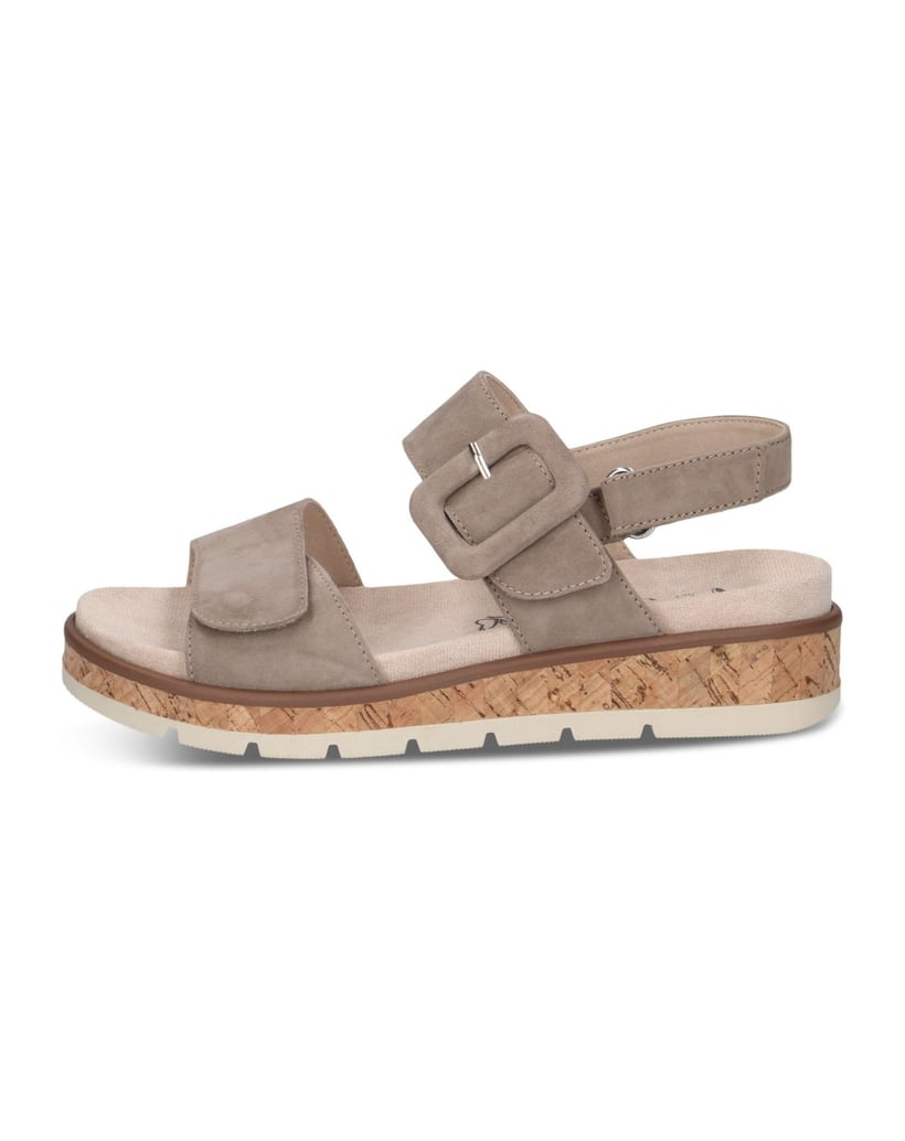 Caprice-Sandale-schwarz