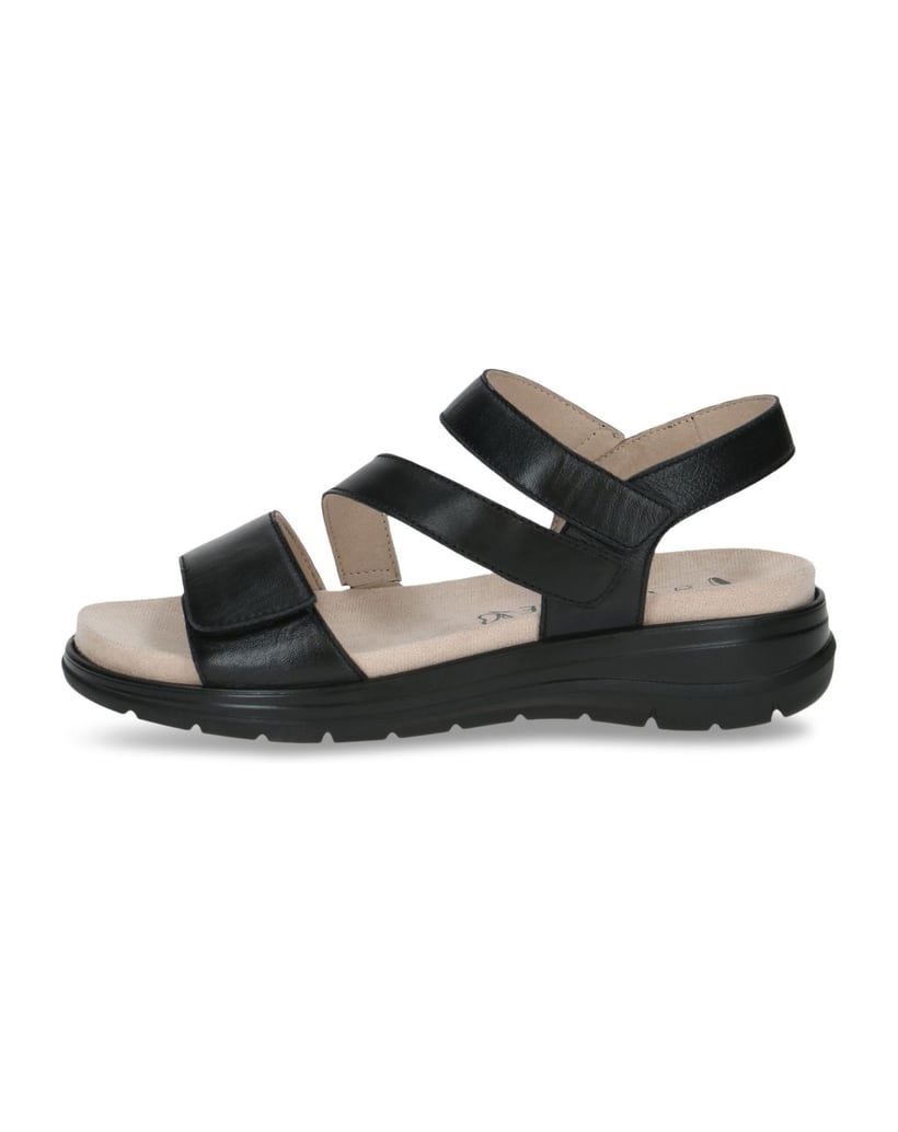 Caprice-Sandale-schwarz