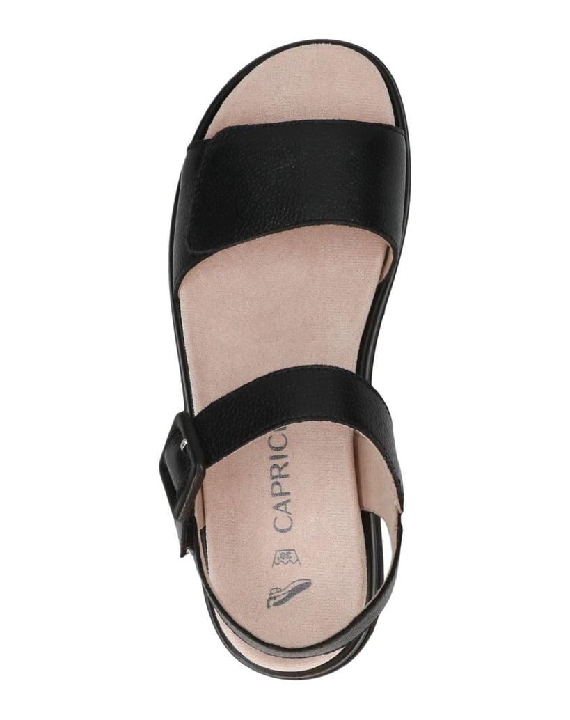 Caprice-Sandale-schwarz