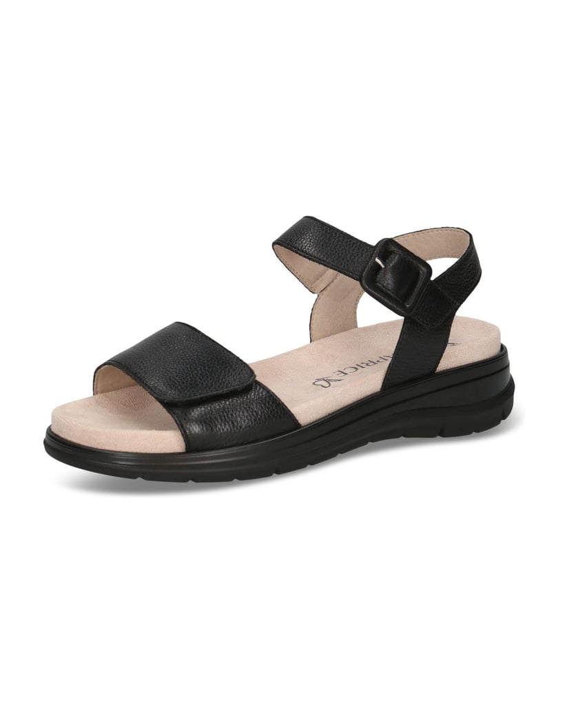 Caprice-Sandale-schwarz