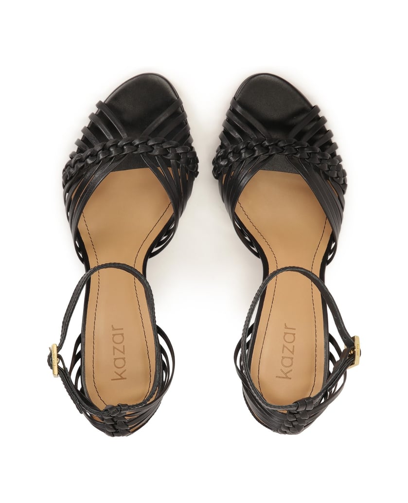 Kazar-Schwarze-Damen-Sandalen-schwarz