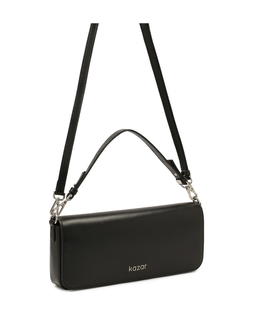 Kazar-Oblong-rigid-bag-with-two-straps-černá