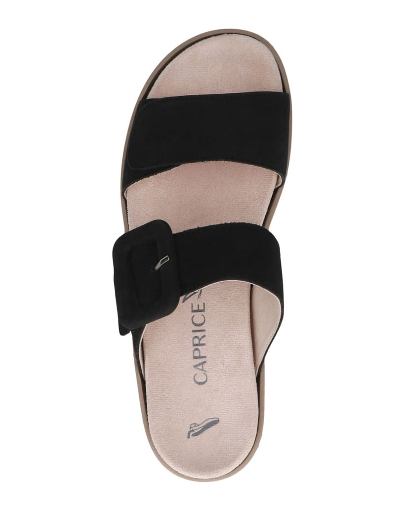 Caprice-Pantolette-schwarz