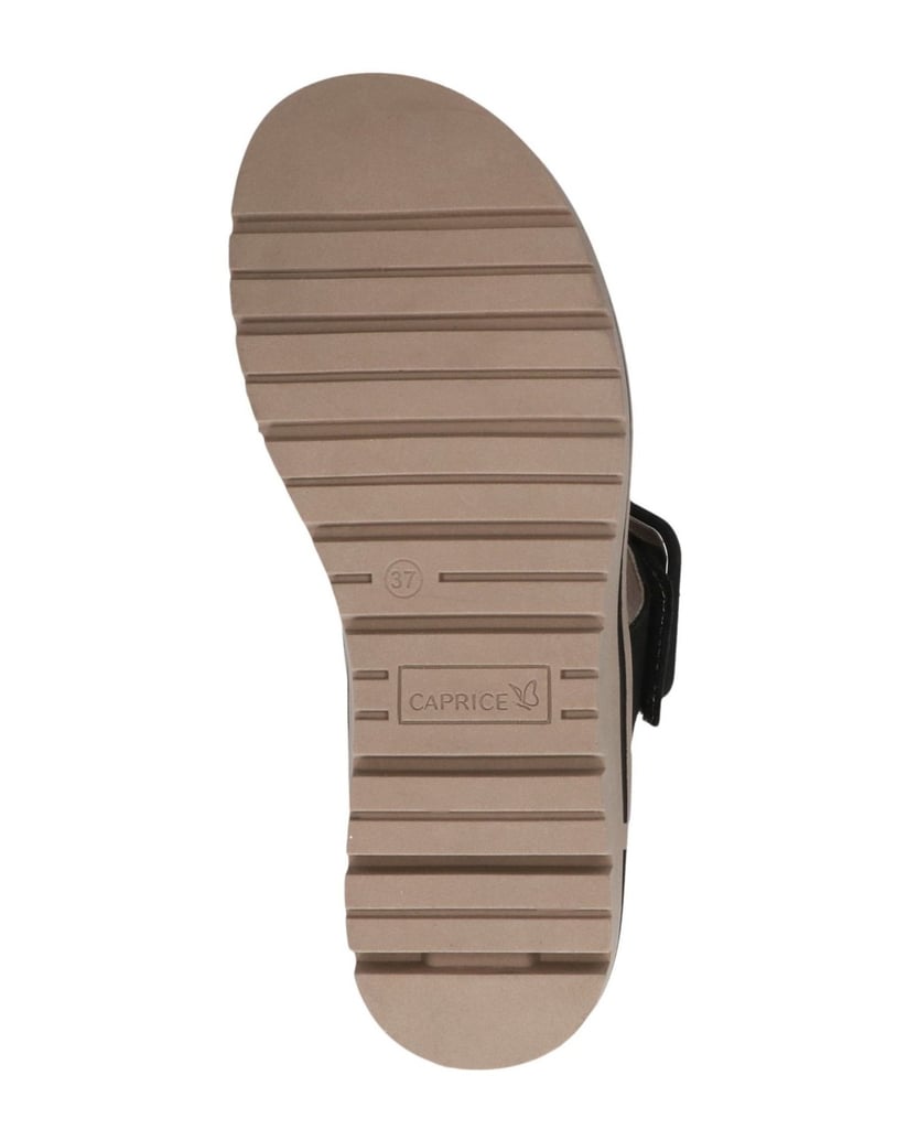 Caprice-Pantolette-schwarz