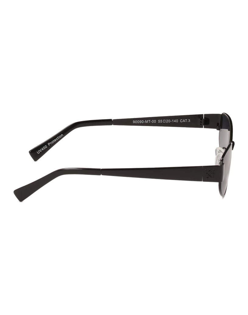 Kazar-Schwarze-Brille-mit-Metallgestell-schwarz