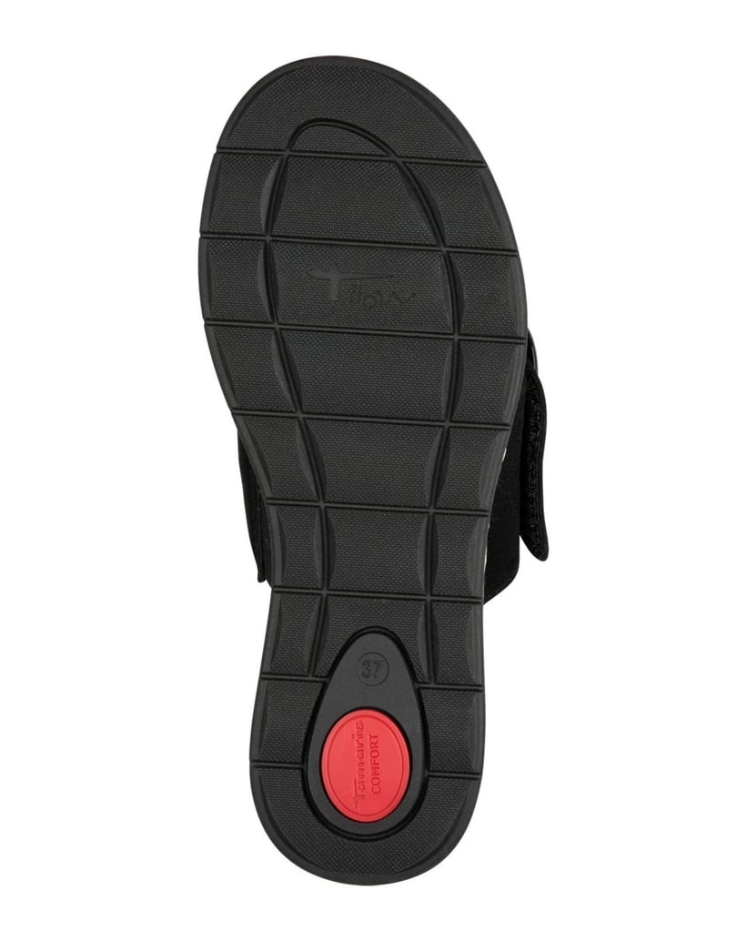 TAMARIS-Pantolette-schwarz